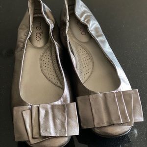Lilyana 2.0 Too Pewter Metallic Napa Leather 9M
